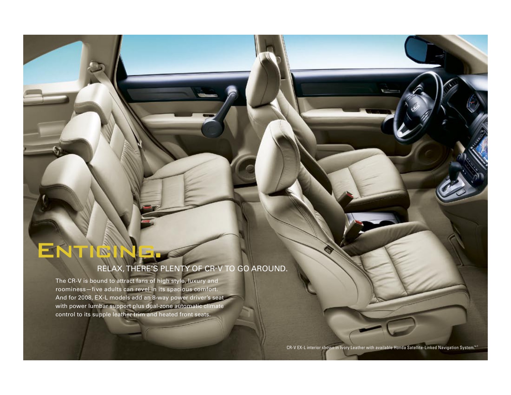 2008 Honda CR-V Brochure Page 17